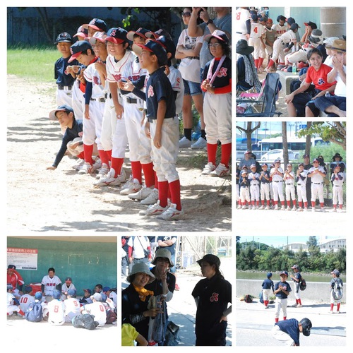 第22回おきでん旗争奪学童軟式野球大会開会式＆一回戦