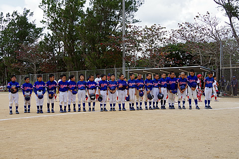 第121回 沖縄県学童軟式野球大会開会式および一回戦