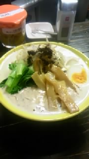 クリーミーニンニク味噌パイタン（レア）
