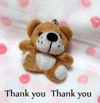 心のこもった贈り物 ♪ Thank you ♪