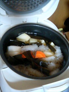 炊飯器おでん!
