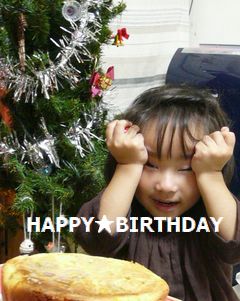 3歳のお誕生日
