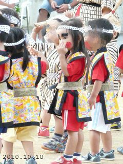 はじめての運動会