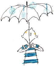 こんな雨の日に・・・