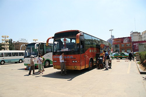 フフホト駅周辺