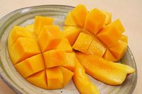 ひさしぶりに食べましたマンゴー！！ 2010/07/14 23:18:51