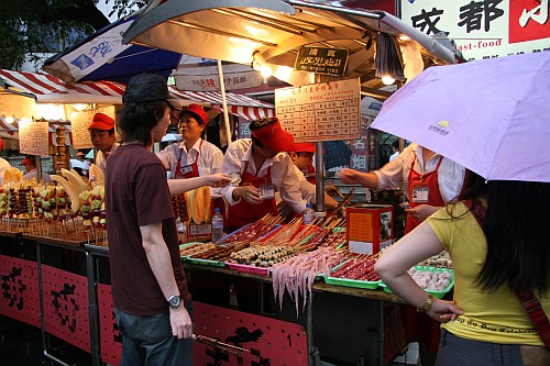 王府井(ワンフーチン)の屋台街