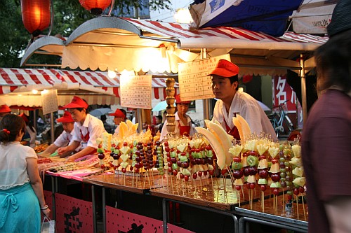 王府井(ワンフーチン)の屋台街