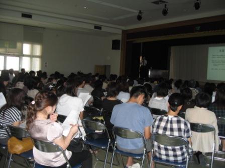 田中康雄氏講演会が行われました。（平成21年8月23日）