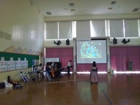 読み聞かせコンサート宜野座小学校 2011/11/08 21:47:24