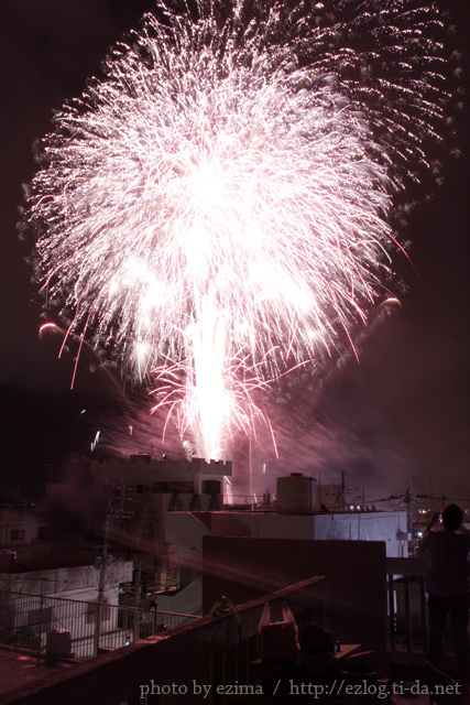 沖縄全島エイサーまつり 2011 (花火)