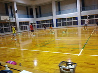 バド練習♪ 2011/11/08 12:44:21