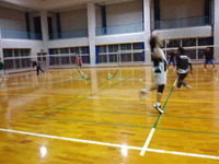 バド練習♪ 2011/12/13 13:57:08