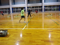 バド練習♪ 2012/02/07 15:38:46