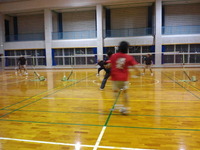 バド練習♪ 2012/02/15 11:09:48