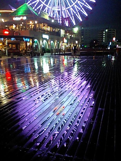 雨のあとの笑顔