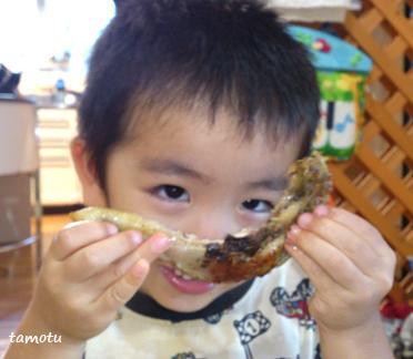 チキンでテンション上がる!甥っ子達♪♪ チキンでテンション上がる!甥っ子達♪♪