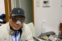突然の・・・