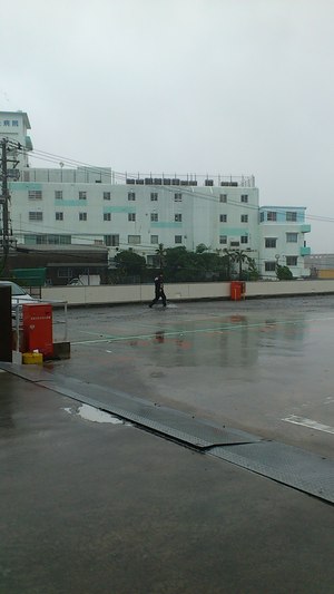 2011年 台風9号沖縄上陸!