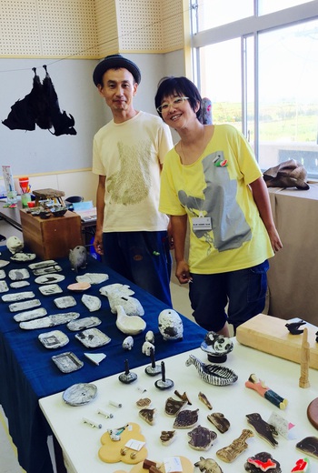 暮らしにア-トin伊計島4 作家さん② 暮らしにア-トin伊計島4 作家さん②