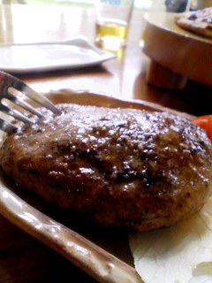 島豚のハンバーグ