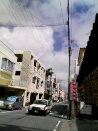 コザの路地裏
