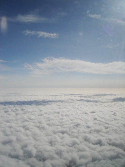 空の上から