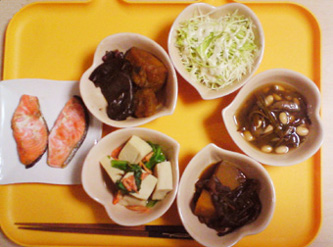 夕食