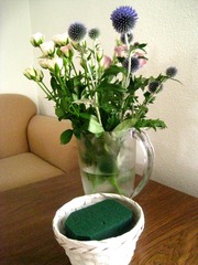 花をいけてみました