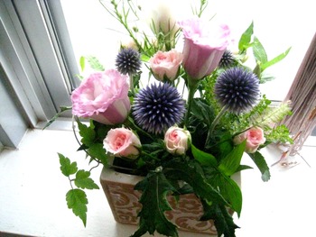 花をいけてみました