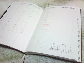 2012年手帳get♡