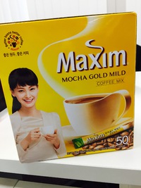 韓国のお土産「マキシム(MAXIM) 韓国 インスタントコーヒー」