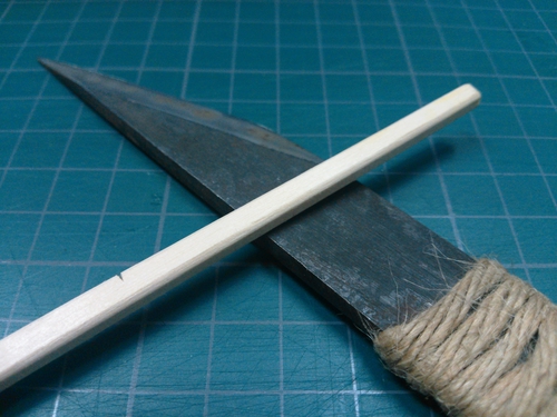 割箸木工