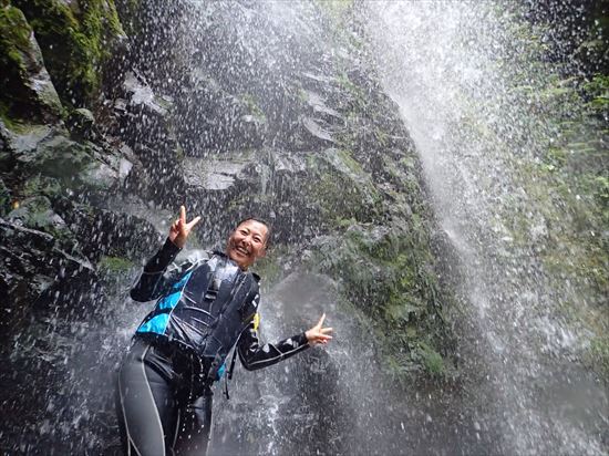 沖縄自然体験やんばる滝リバートレッキング沢登りコース2017.4.14