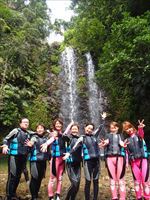 沖縄自然体験やんばる滝リバートレッキング沢登りコース