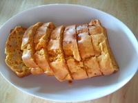ﾊﾟｳﾝﾄﾞｹｰｷ焼き上がりました♪ 2012/03/30 13:46:24