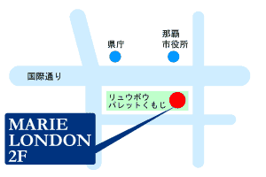 美容室MARIE LONDON(マリーロンドン)地図