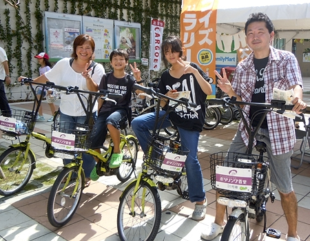 ◆クイズラリー大盛況！ （沖縄/自転車便/バイク便）
