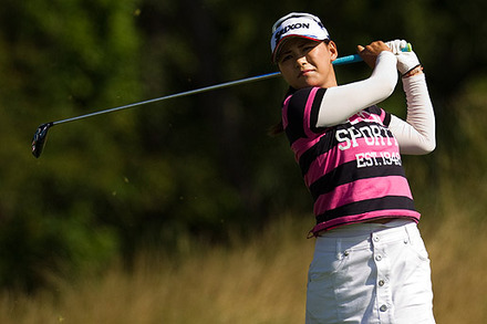 横峰さくら1位タイ 全米女子オープン2日目結果