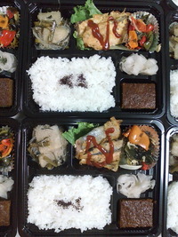 会合用特注弁当!