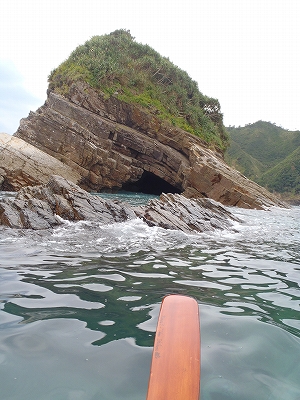 天仁屋の海を漕ぐ