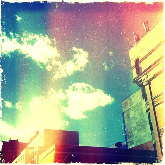 parting