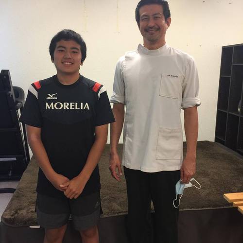 知念希龍 オスグッド サッカー長嶺中学 知念希龍 オスグッド サッカー長嶺中学