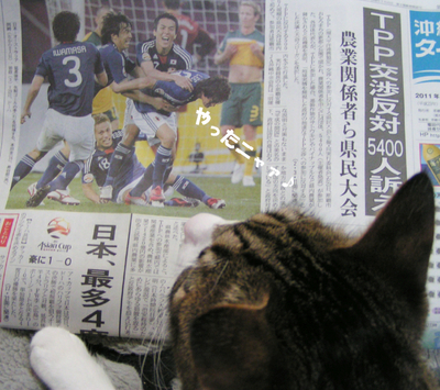 日本優勝！サッカーアジア杯