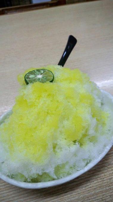シークヮーサーかき氷 シークヮーサーかき氷