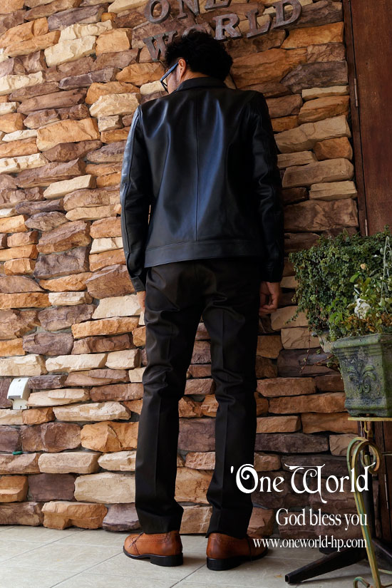 LEATHER JKT