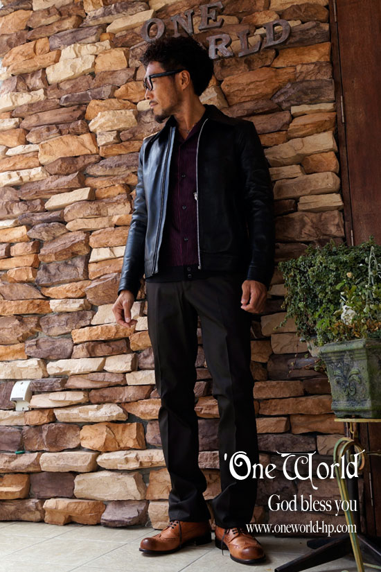 LEATHER JKT