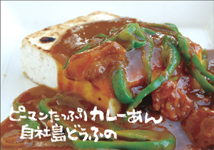 2013年8月小禄店豆腐のカレーあん