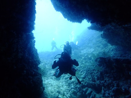 沖縄の海。7／20（土）は、沖縄本島最北端【辺戸岬】で潜りました。