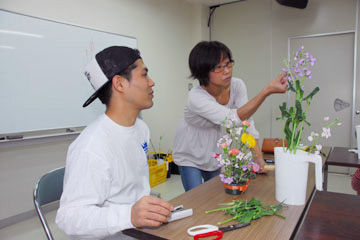 珍念さん指導風景